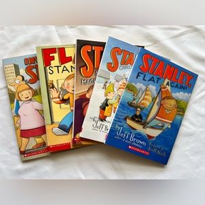 Flat Stanley Five Softcover Book Set Jeff Brown